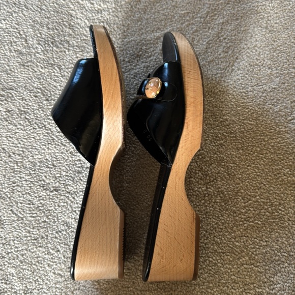 Chanel Vintage CC Clog Sandals / Size 10B - Picture 7 of 11